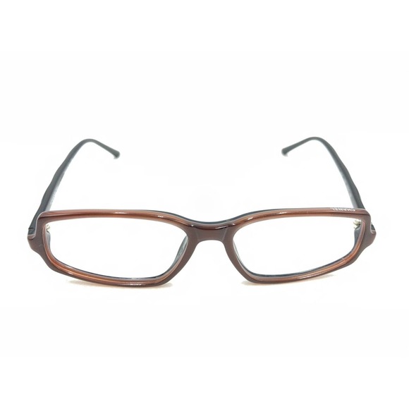 Chanel 3026 579 Brown Black Rectangle Eyeglasses Frames 53-15 135 Italy Designer - Picture 2 of 12